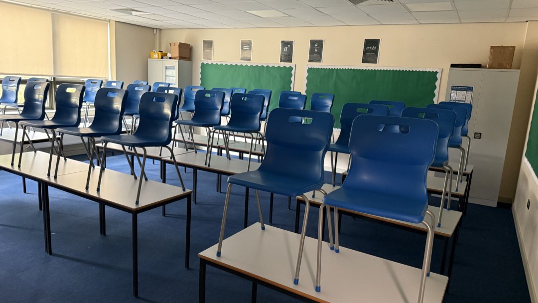 Classroom at Sir Joseph Williamson's Mathematical School in Kent