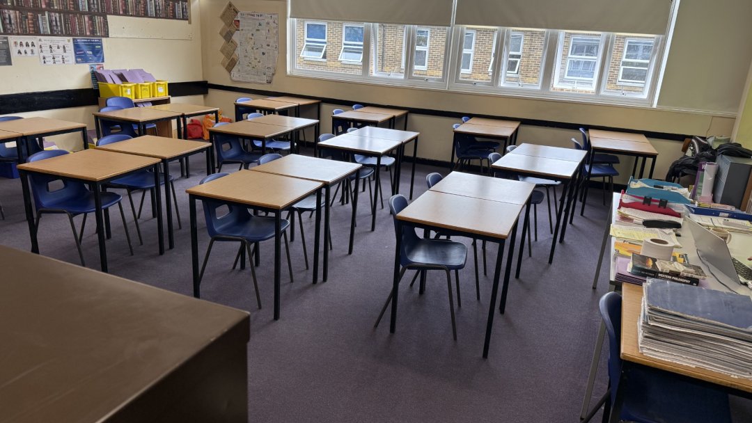 Classroom at Sir Joseph Williamson's Mathematical School in Kent