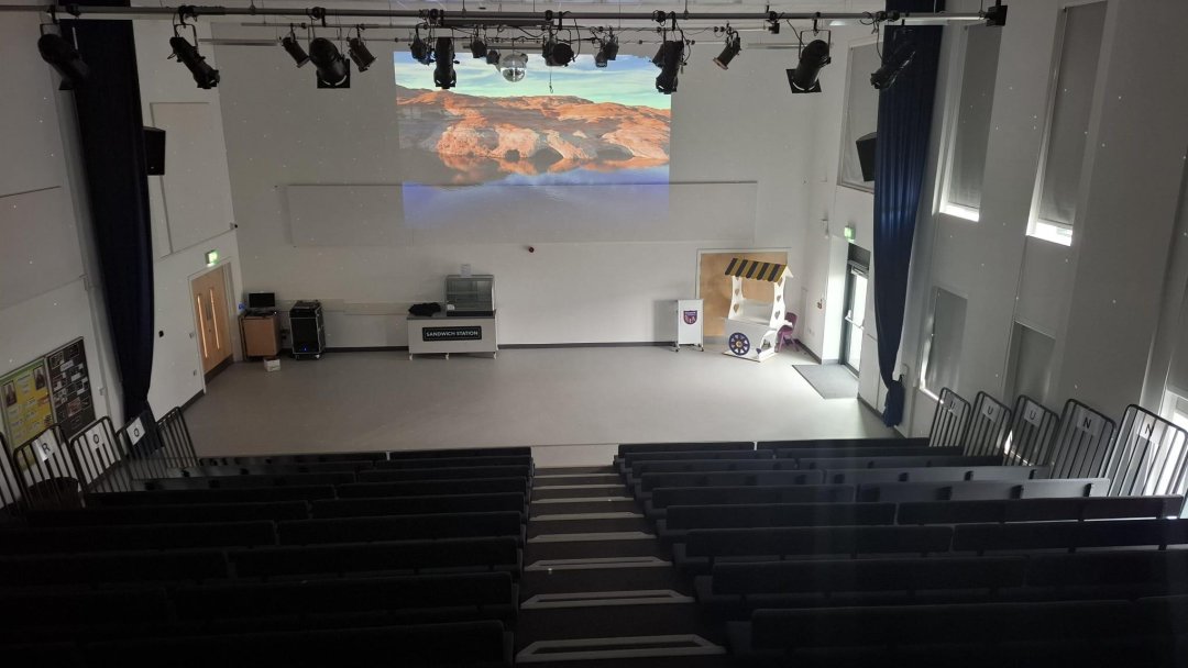 Theatre at Unsworth Academy in Bury