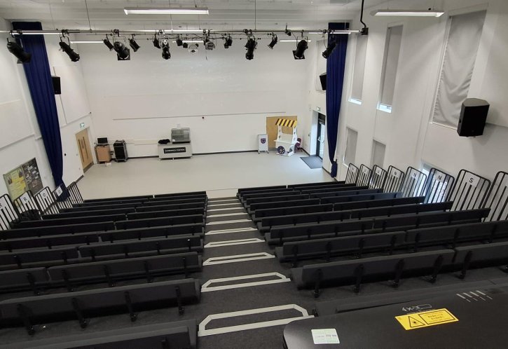 Theatre at Unsworth Academy in Bury