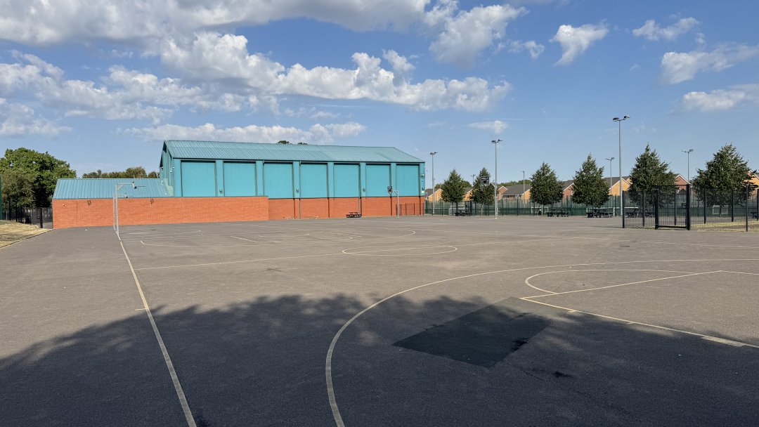 MUGA at Manchester Enterprise Academy Wythenshawe (MEA) in Manchester