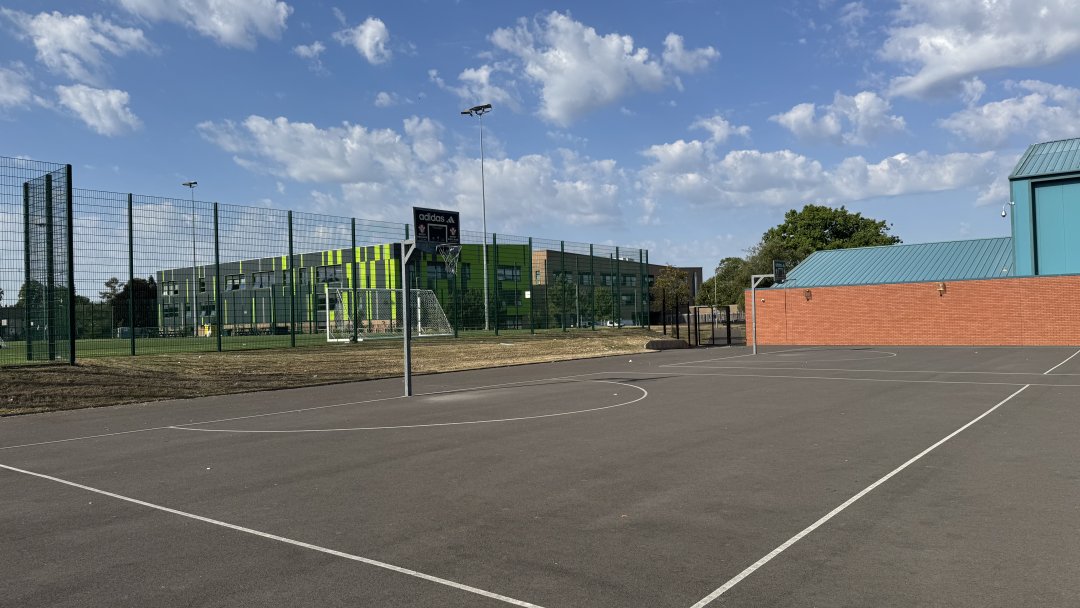 MUGA at Manchester Enterprise Academy Wythenshawe (MEA) in Manchester