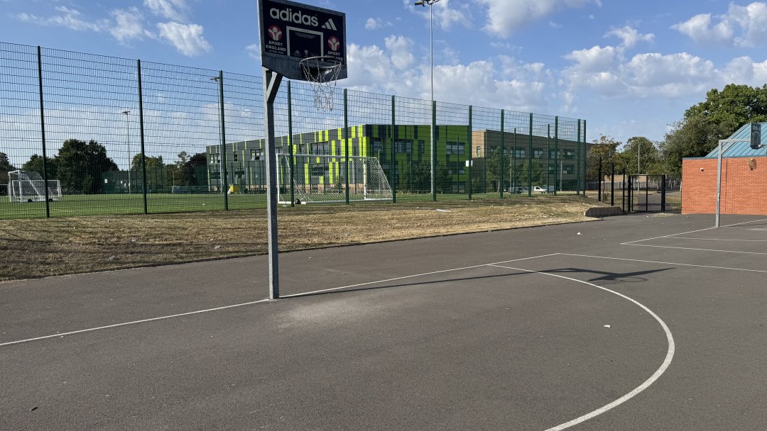 MUGA at Manchester Enterprise Academy Wythenshawe (MEA) in Manchester