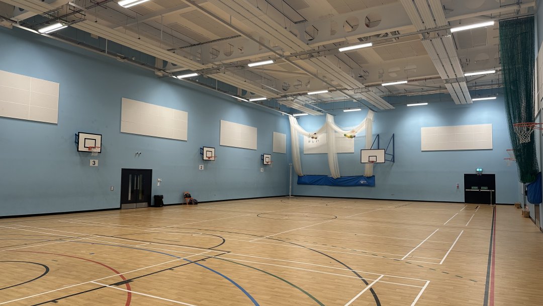 Sports Hall at Manchester Enterprise Academy Central (MEA) in Manchester