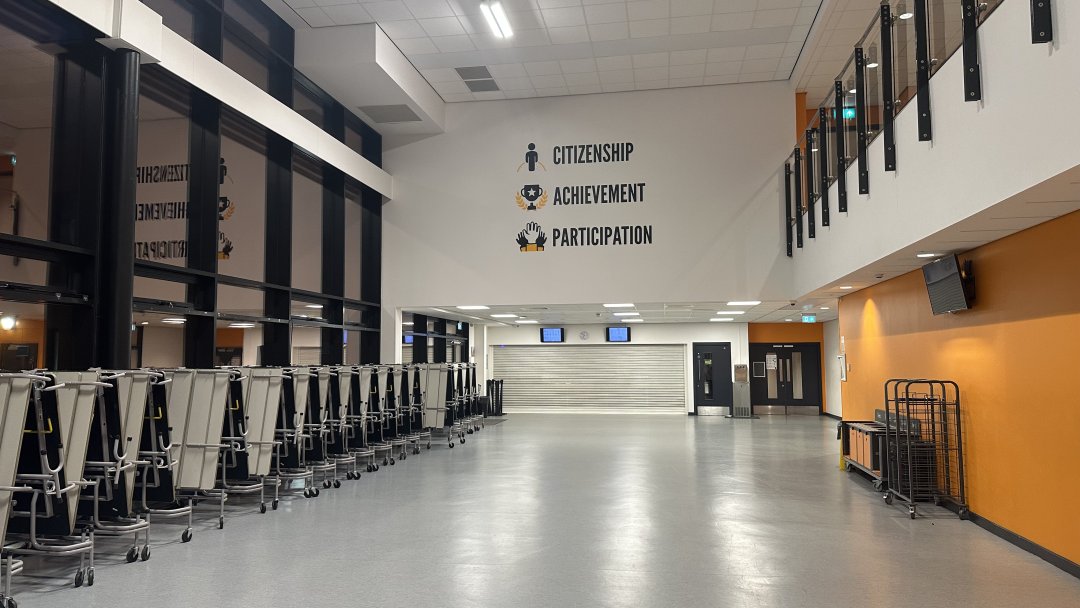 Canteen at Manchester Enterprise Academy Central (MEA) in Manchester