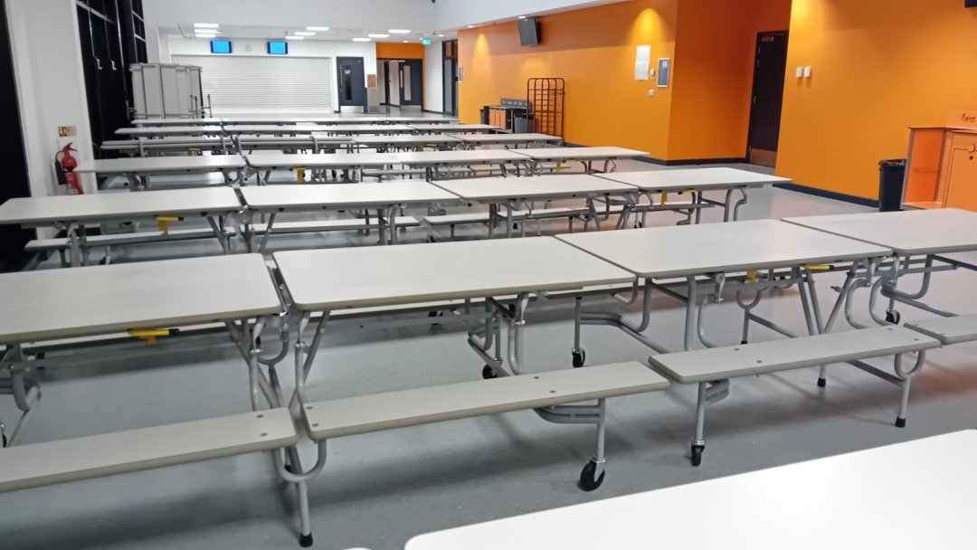 Canteen at Manchester Enterprise Academy Central (MEA) in Manchester