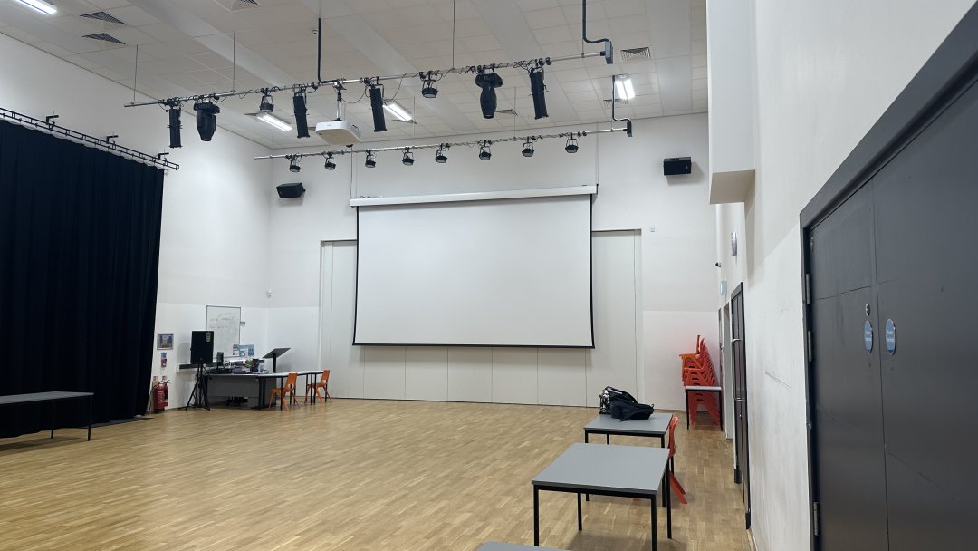 Main Hall at Manchester Enterprise Academy Central (MEA) in Manchester