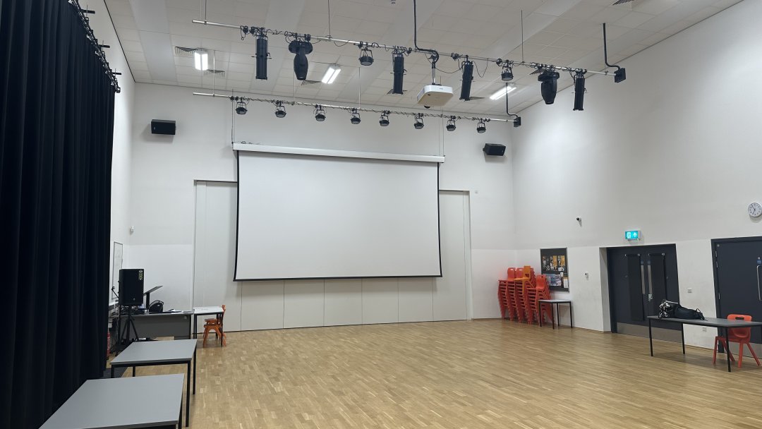 Main Hall at Manchester Enterprise Academy Central (MEA) in Manchester