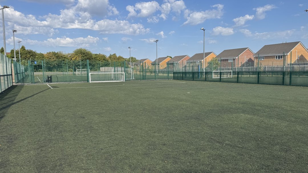 Pitch 2 (5v5) at Manchester Enterprise Academy Wythenshawe (MEA) in Manchester