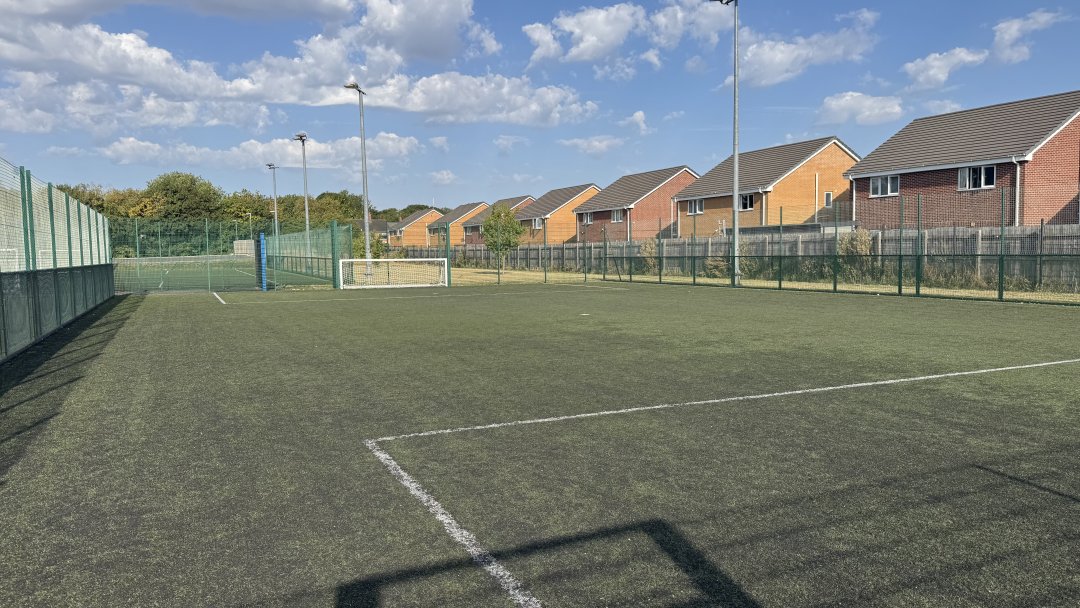 Pitch 2 (5v5) at Manchester Enterprise Academy Wythenshawe (MEA) in Manchester