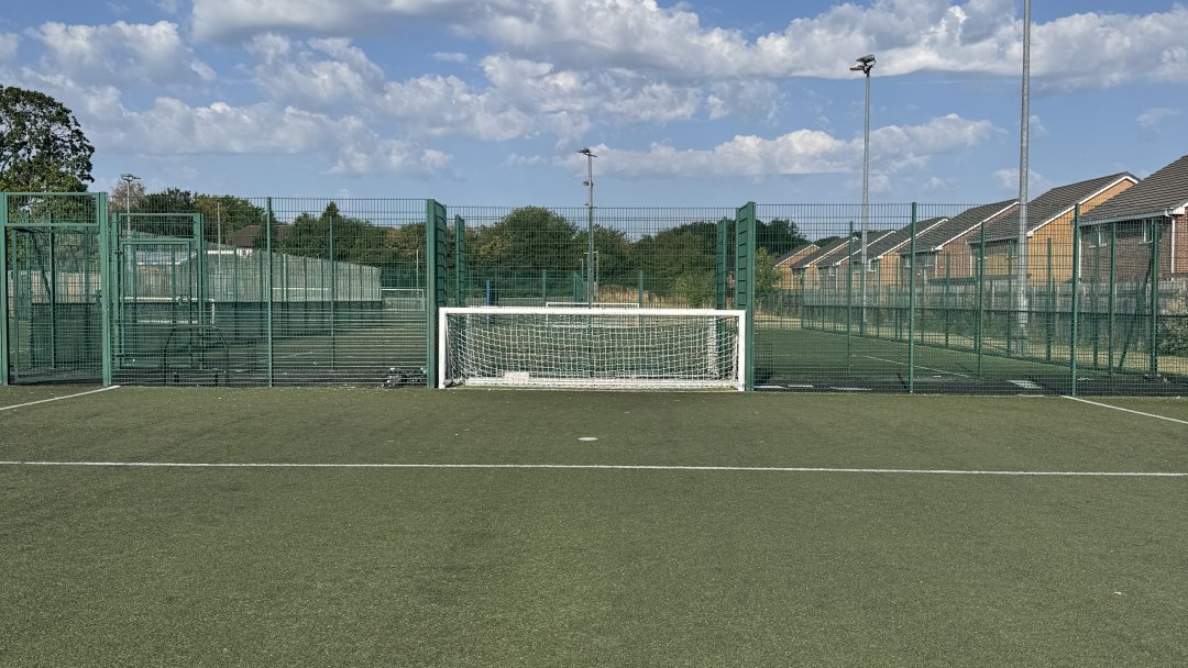 Pitch 4 (5v5) at Manchester Enterprise Academy Wythenshawe (MEA) in Manchester