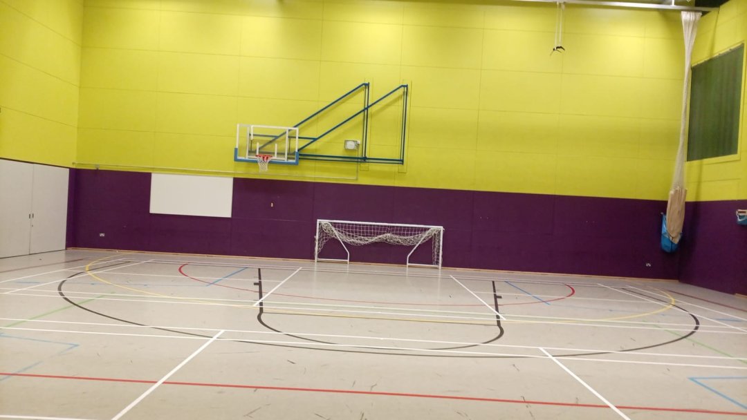 Sports Hall at Tong Leadership Academy in Bradford