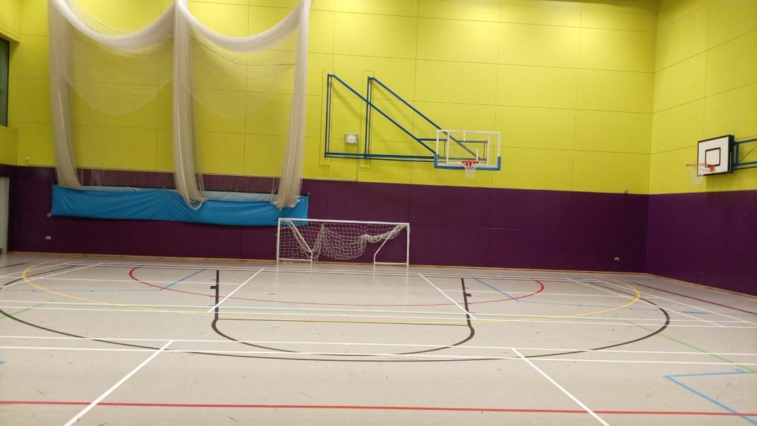 Sports Hall at Tong Leadership Academy in Bradford