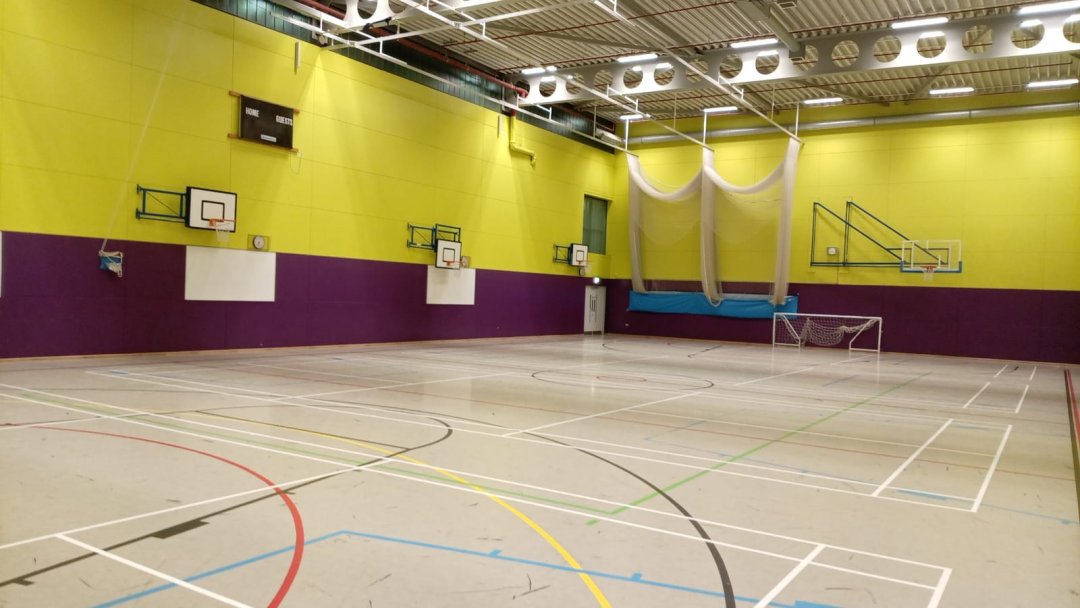 Sports Hall at Tong Leadership Academy in Bradford