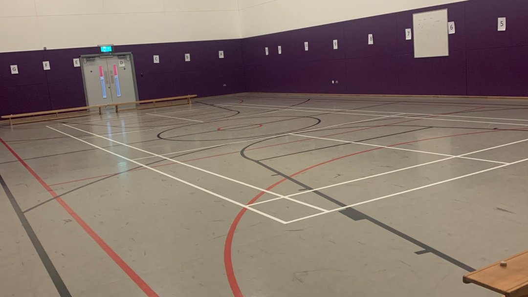 Gymnasium at Tong Leadership Academy in Bradford