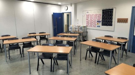 Classroom 2 - 2A5 at Tong Leadership Academy in Bradford