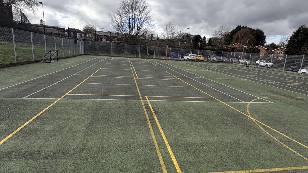 MUGA at Harborne Academy in Birmingham