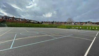 MUGA at Eden Boys' Leadership Academy in Birmingham