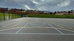 MUGA at Eden Boys' Leadership Academy in Birmingham