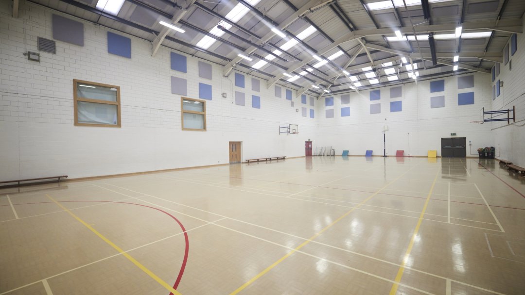 Sports Hall at Withington Girls School in Manchester