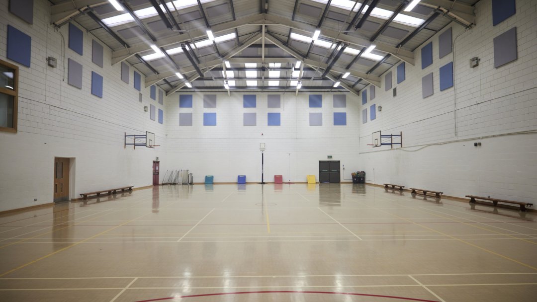 Sports Hall at Withington Girls School in Manchester