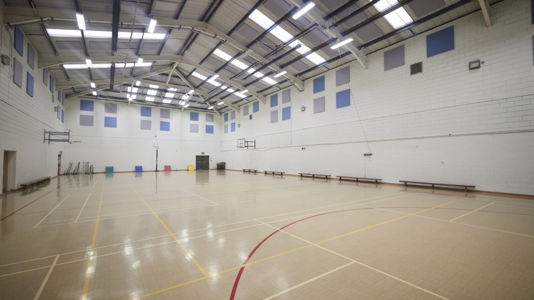 Sports Hall at Withington Girls School in Manchester