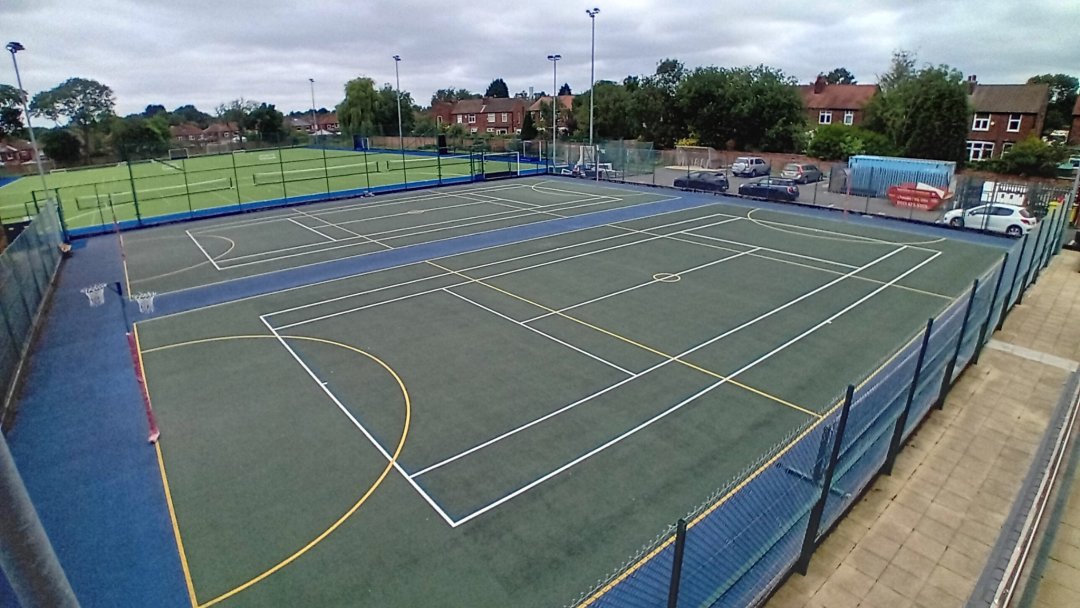 Multi Use Games Area at Withington Girls School in Manchester