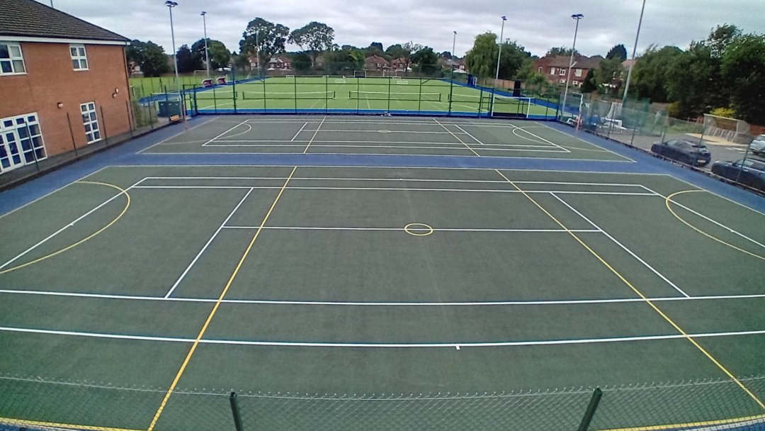 Multi Use Games Area at Withington Girls School in Manchester