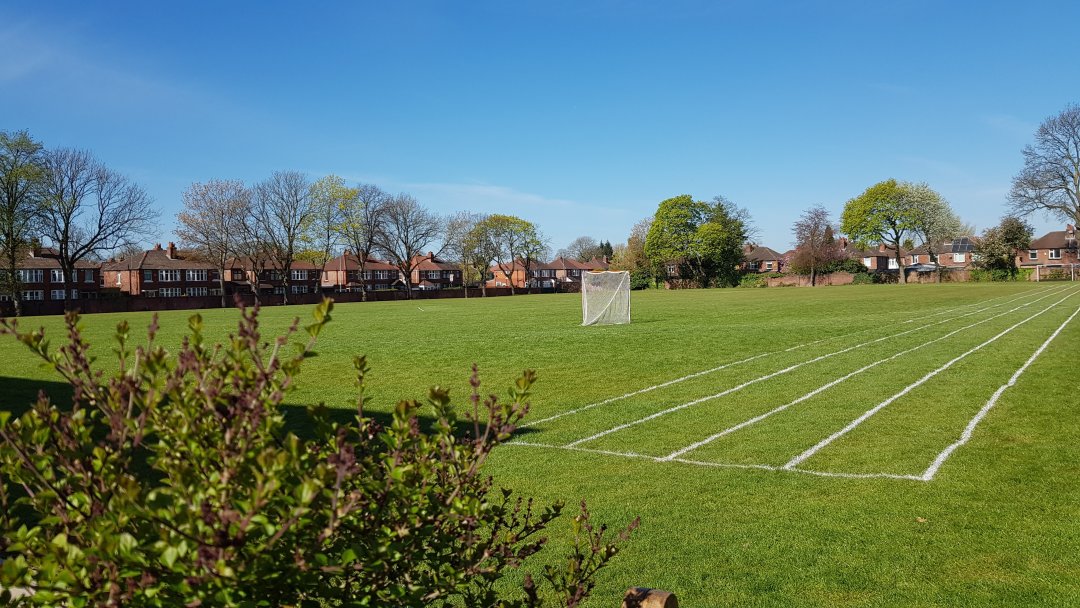 Grass Pitches at Withington Girls School in Manchester