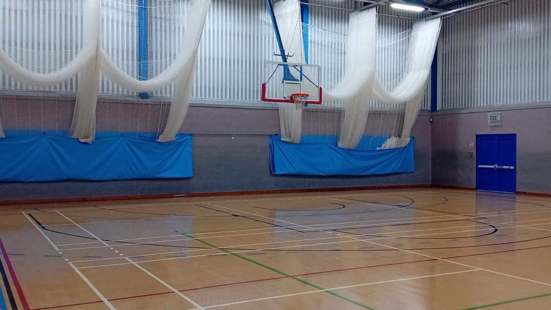Sports Hall at West Hill School in Stalybridge
