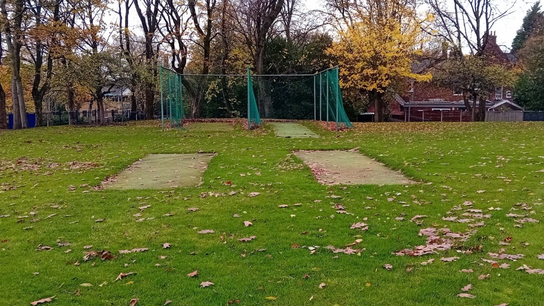 Cricket Pitch at West Hill School in Stalybridge