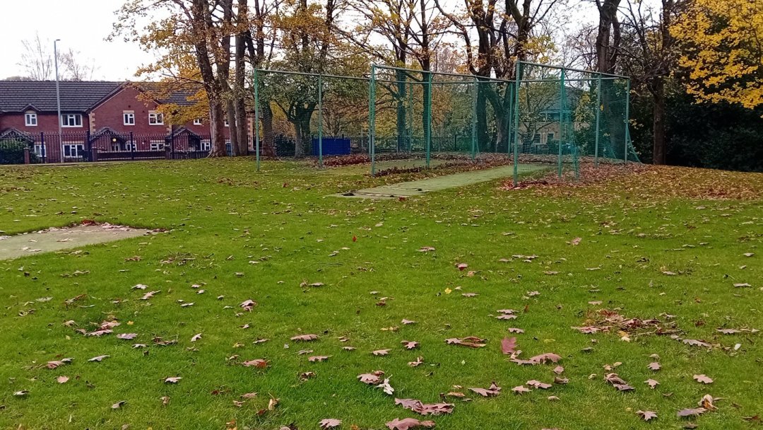 Cricket Pitch at West Hill School in Stalybridge