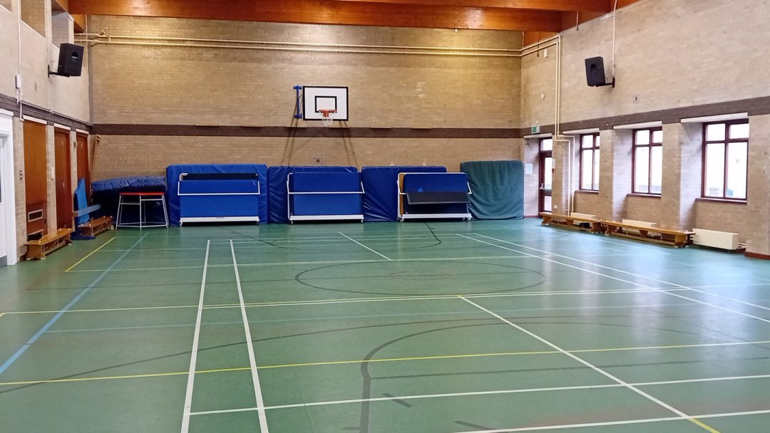 Gymnasium at Bellerive FCJ Catholic College in Liverpool