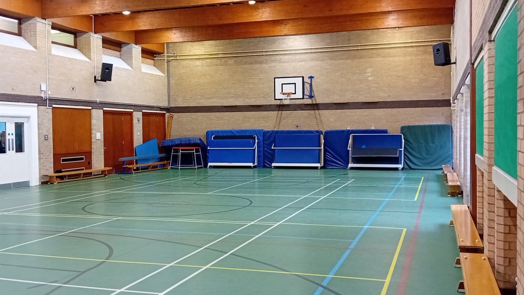 Gymnasium at Bellerive FCJ Catholic College in Liverpool