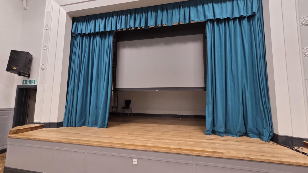 Main Hall at Helsby High School in Cheshire
