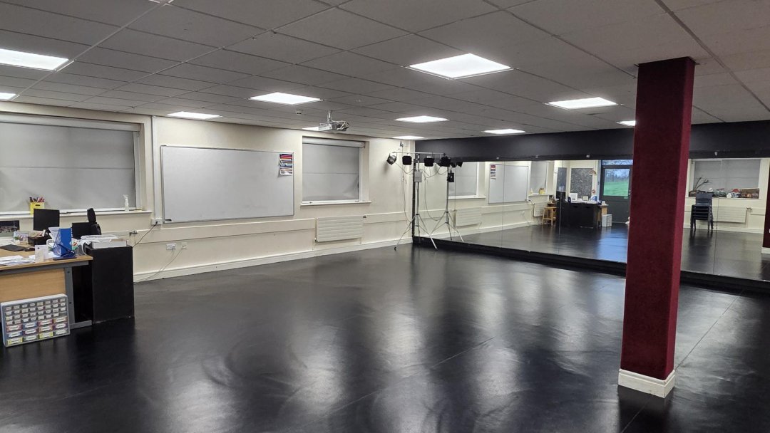 Drama Studio 1 at Helsby High School in Cheshire