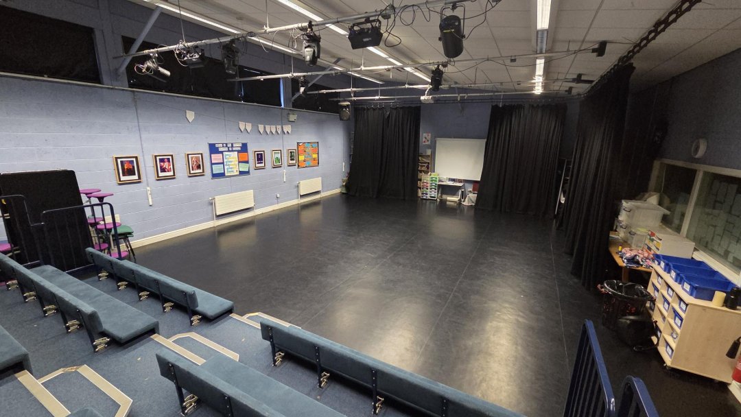 Drama Studio 2 at Helsby High School in Cheshire