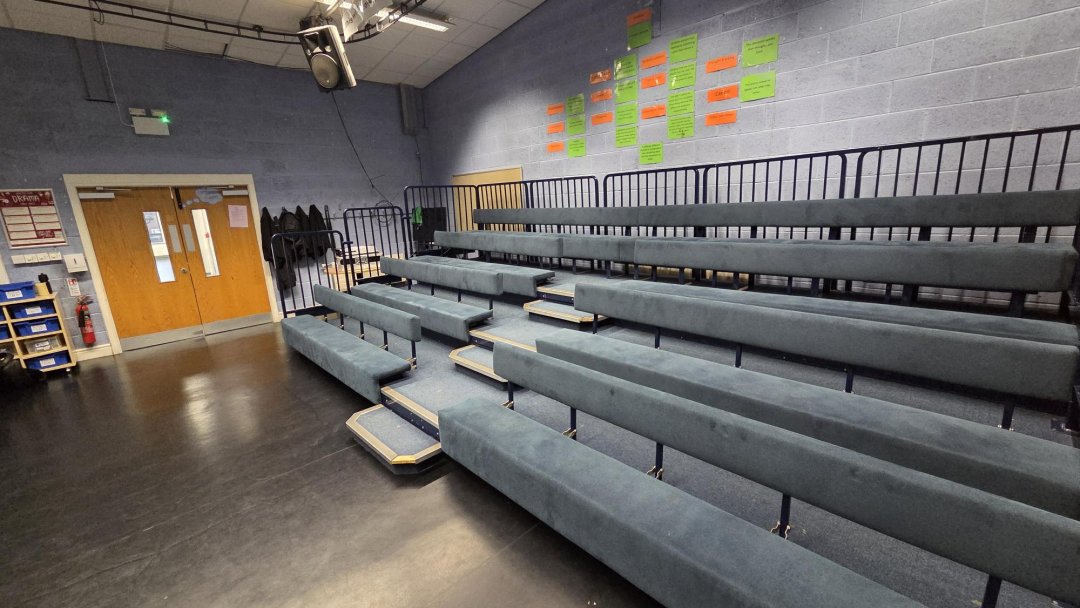 Drama Studio 2 at Helsby High School in Cheshire