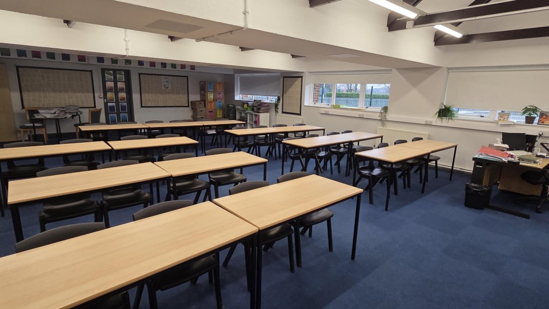 A25 Classroom at Helsby High School in Cheshire