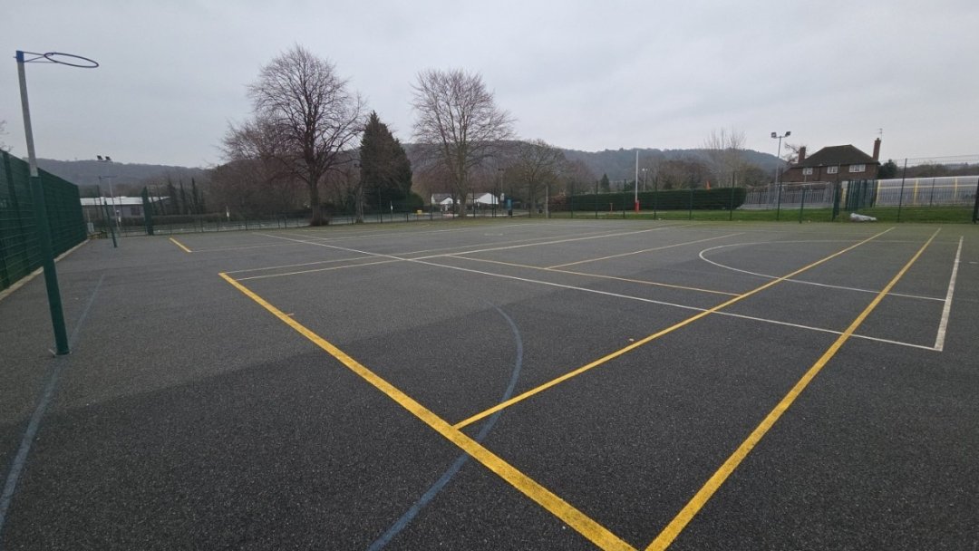 MUGA 1 at Helsby High School in Cheshire