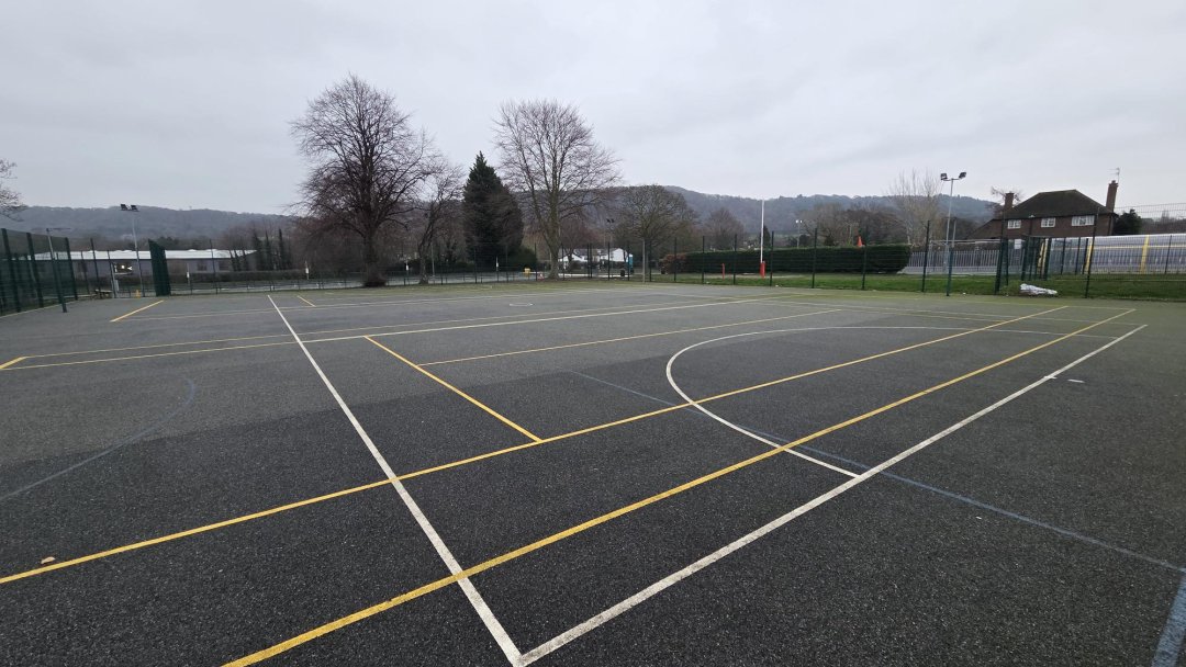 MUGA 1 at Helsby High School in Cheshire
