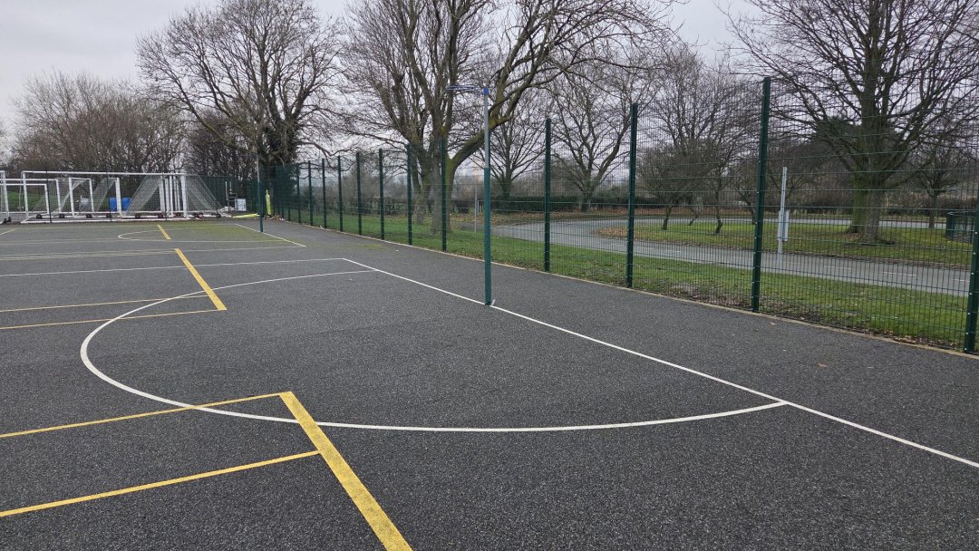 MUGA 2 at Helsby High School in Cheshire