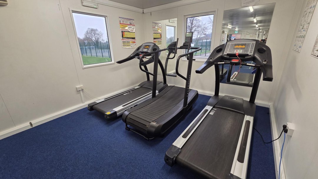 Fitness Suite at Helsby High School in Cheshire