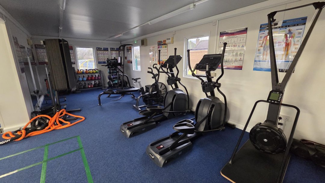 Fitness Suite at Helsby High School in Cheshire