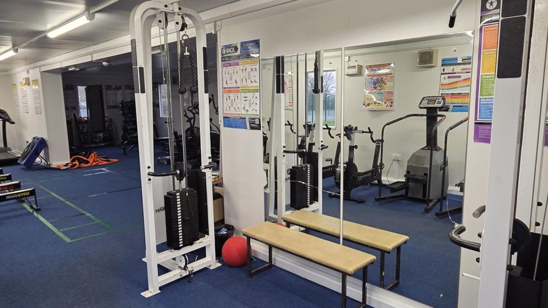 Fitness Suite at Helsby High School in Cheshire
