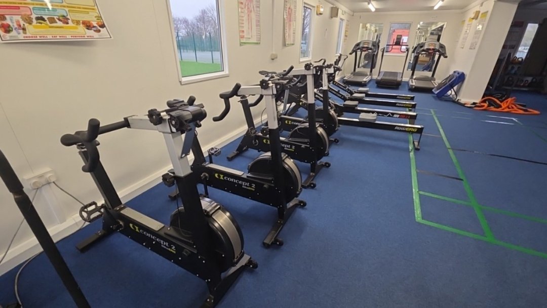 Fitness Suite at Helsby High School in Cheshire