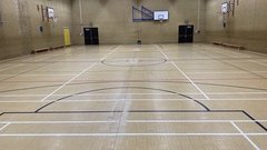 Sports Hall at Ousedale School (Newport Pagnell Campus) in Milton Keynes
