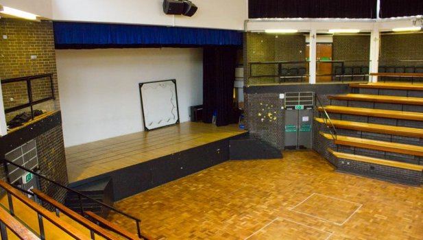 Main Hall at Harris Academy Battersea in London