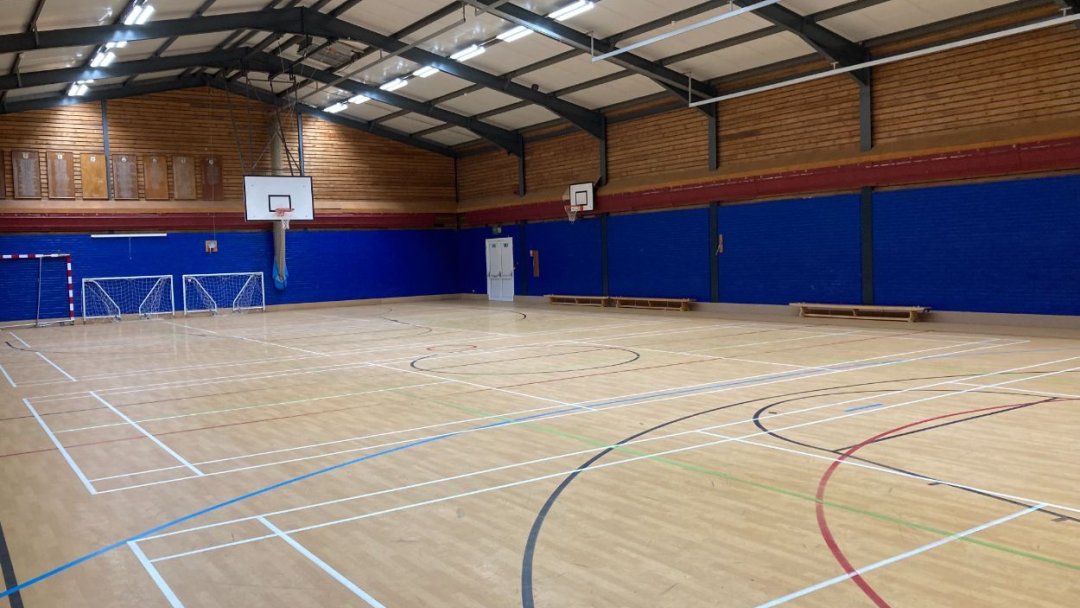 Sports Hall at Guilsborough Academy in Northampton