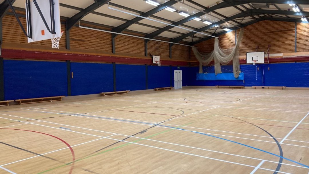 Sports Hall at Guilsborough Academy in Northampton